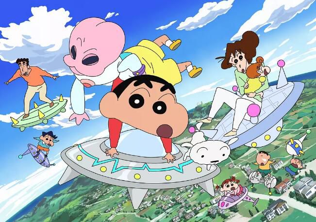動畫電影：蠟筆小新2017 劇場版 宇宙人來襲/蠟筆小新 襲來/宇宙人西莉莉