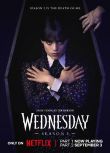 2025高分美劇 星期三/Wednesday 第二季 /《亞當斯一家》真人衍生劇 英語中字 盒裝2碟