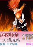 《家庭教師REBORN》全清晰1-203全集 dvd碟機版　17碟